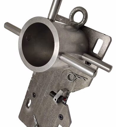 eder piastra di sollevamento per verricello 500 b